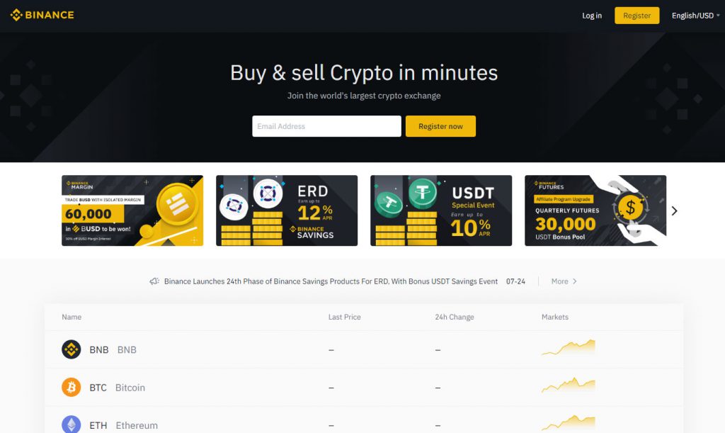 binance-MainPage