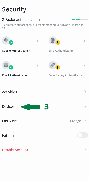 Binance Devices - ارز دیجیتال - دیجینوست