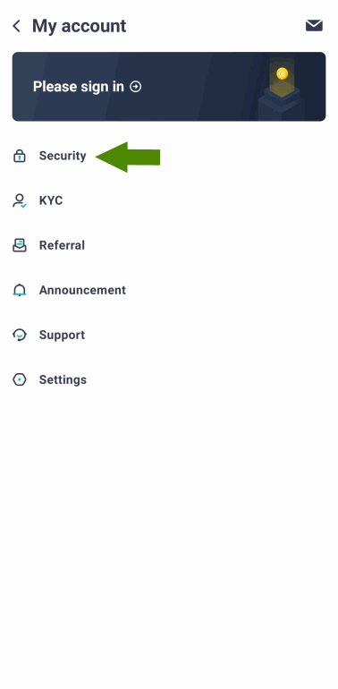 بخش Security - ارز دیجیتال - دیجینوست