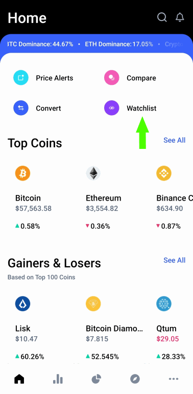 کوین مارکت کپ 1 - ارز دیجیتال - دیجینوست