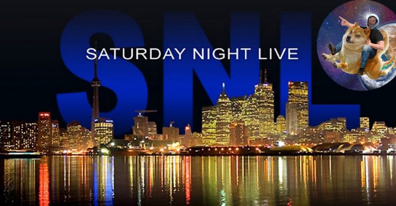 ایلان ماسک - دوج کوین - SNL