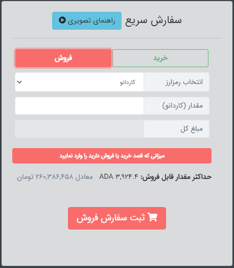 فروش کاردانو - دیجینوست - ارز دیجیتال